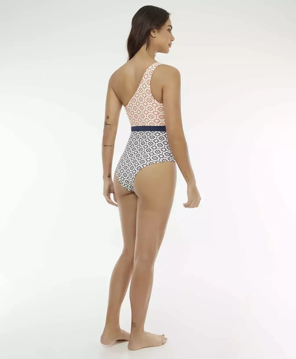 MAIO LIGHT PIQUET SANTORINI UM OMBRO SÓ