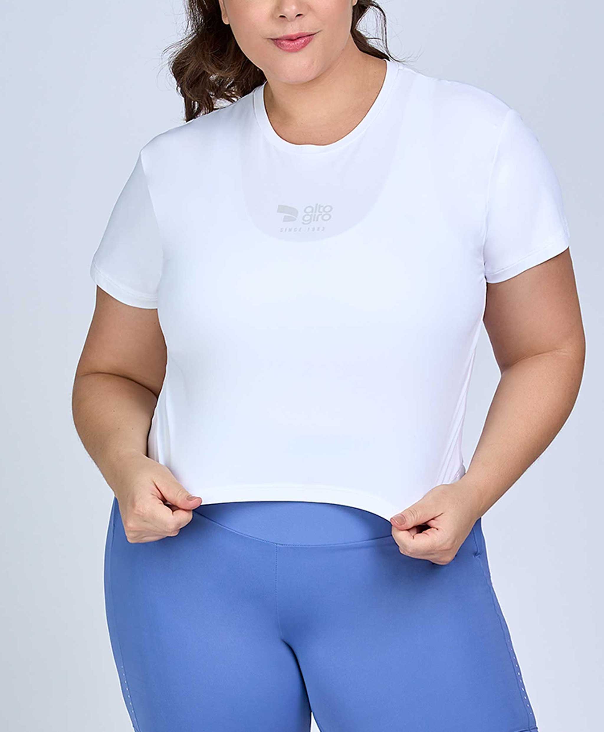 T-SHIRT SKIN FIT CROPPED AG