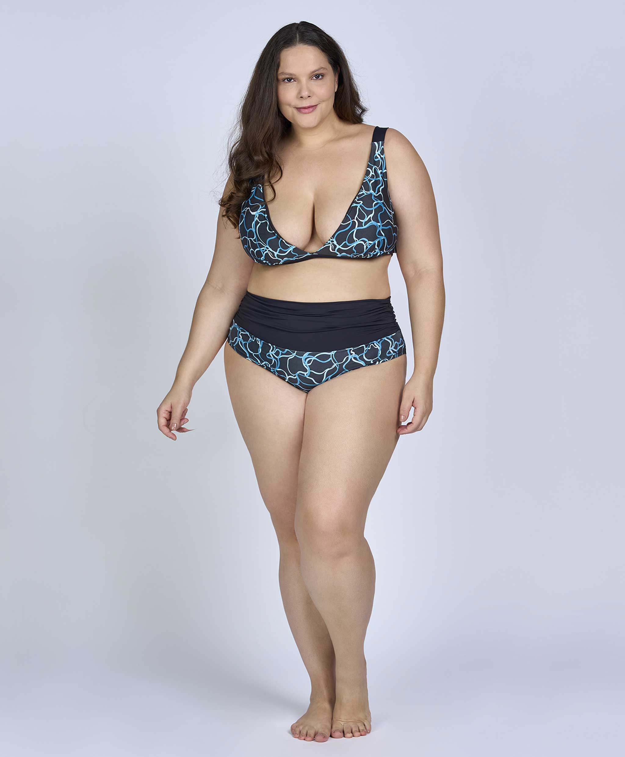 BIQUINI CARIBE TANGA DRAPEADA