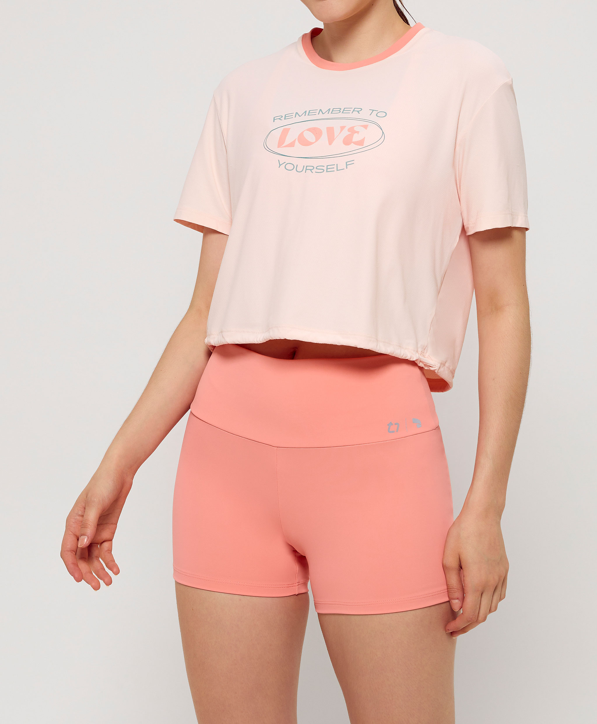 T-SHIRT CROPPED BARRA AJUSTAVEL