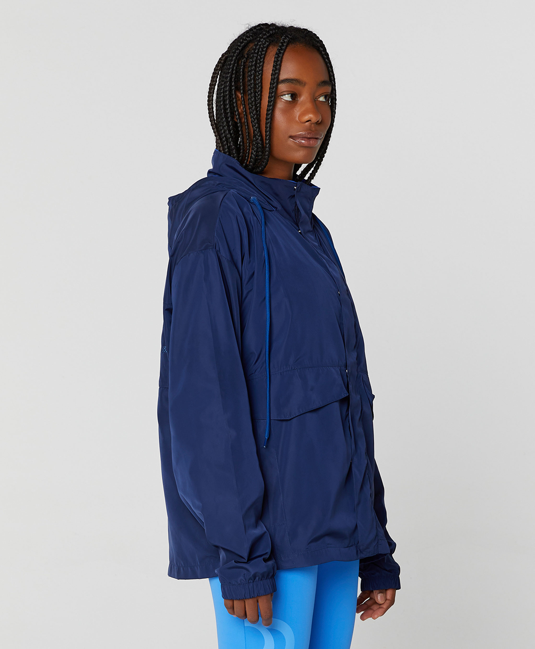 JAQUETA ALONGADA CORTA VENTO