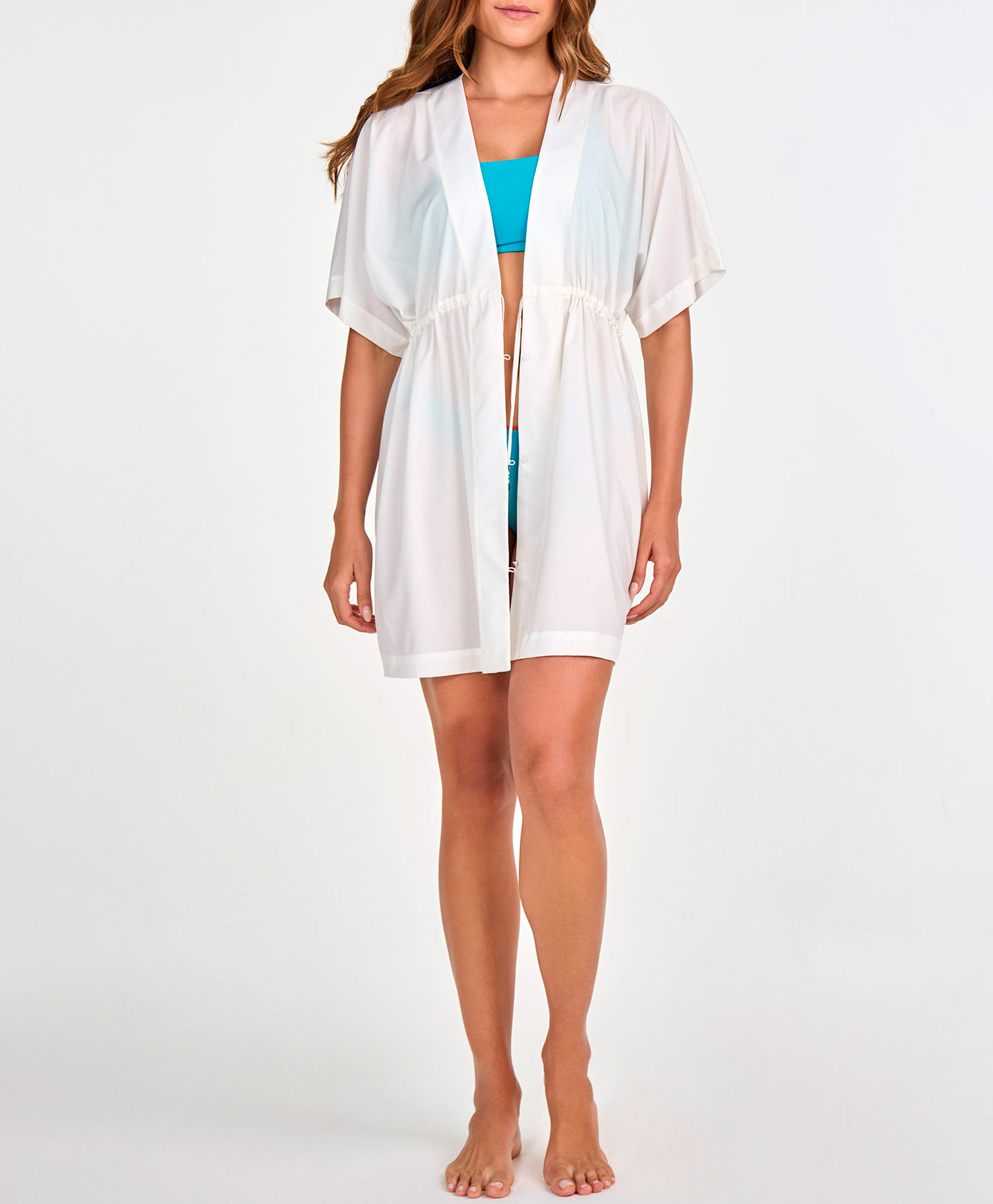 QUIMONO COM AJUSTE NA CINTURA