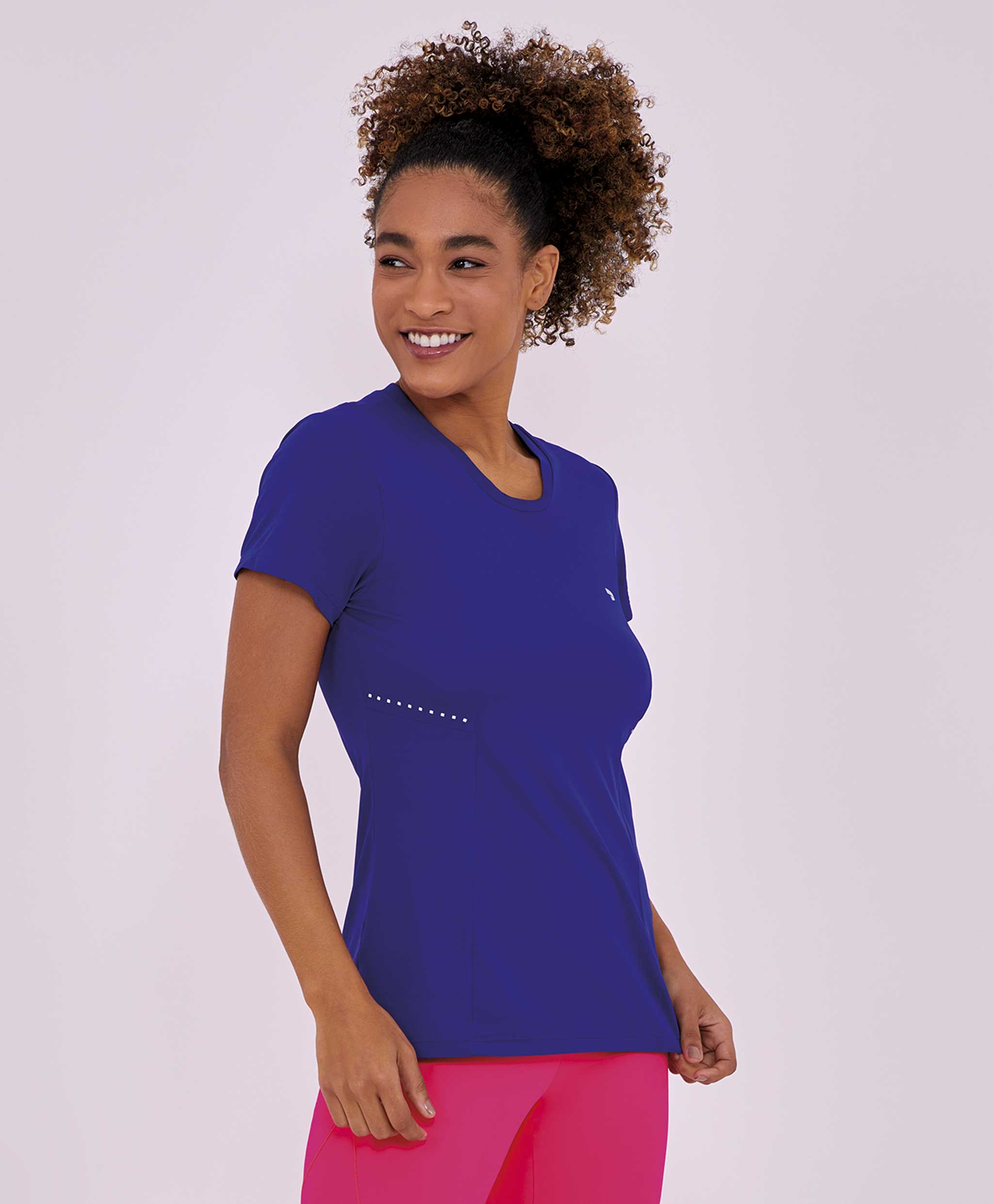 T-SHIRT SKIN FIT REFLETIVOS