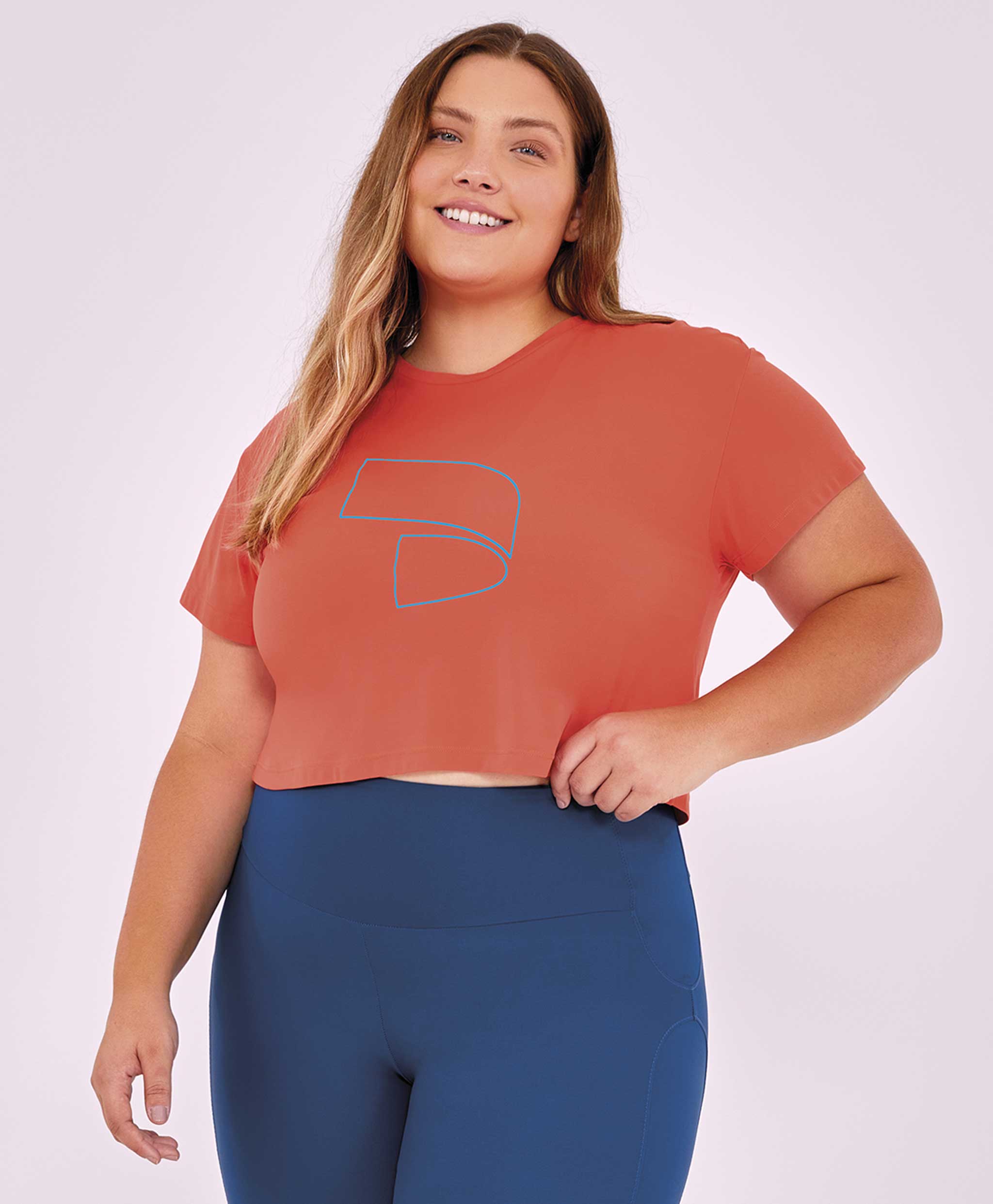 T-SHIRT SKIN FIT SIMBOLO PLUS